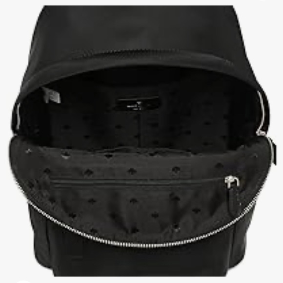 Kate Spade Chelsea Medium black Nylon Shoulder Backpack Bag - Picture 4 of 7
